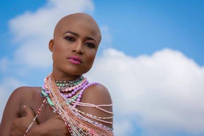 Christabel Ekeh goes bald for Breast Cancer photoshoot