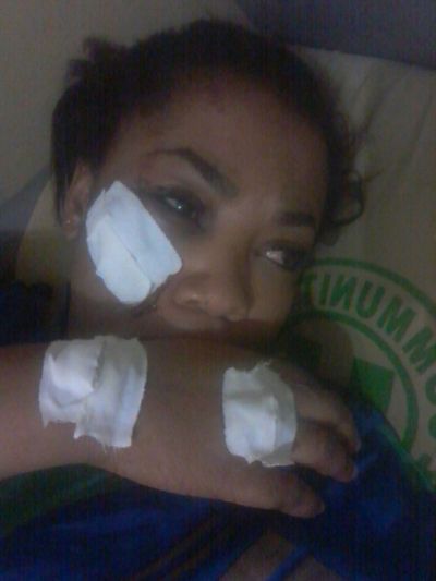 Vicky Zugah involved in an accident