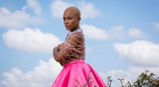 Christabel Ekeh goes bald for Breast Cancer photoshoot