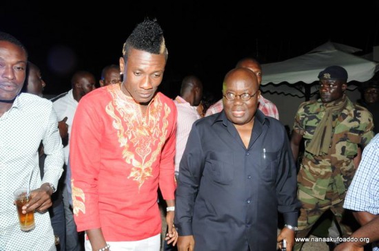 Asamoah Gyan's grand opening