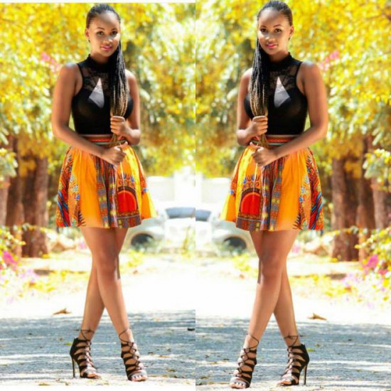 Latest ankara skirt