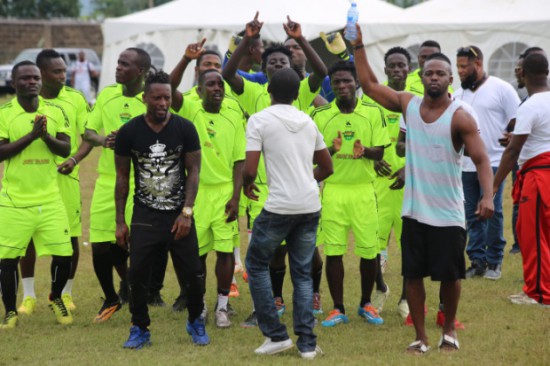 Stonebwoy's Bhim Nation wins Celebrity Soccer Tournament