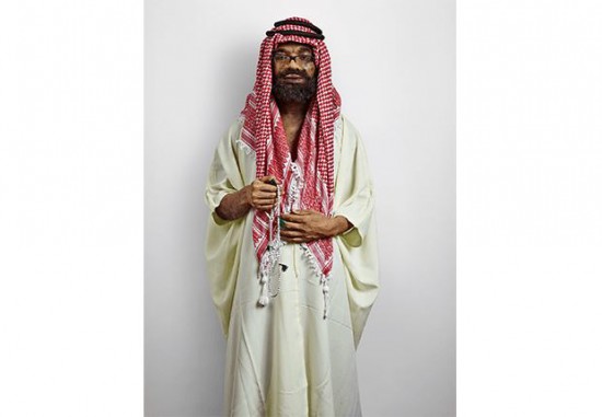 Anas as a sheikh, courtesy of James Mollison