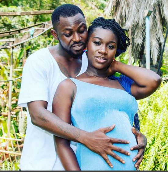 Yaa Pono and his pregnant wife