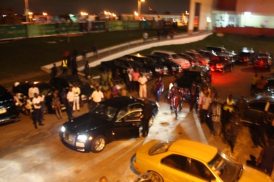 <em>Airport view during arrival of Naa Okailey Shooter</em>