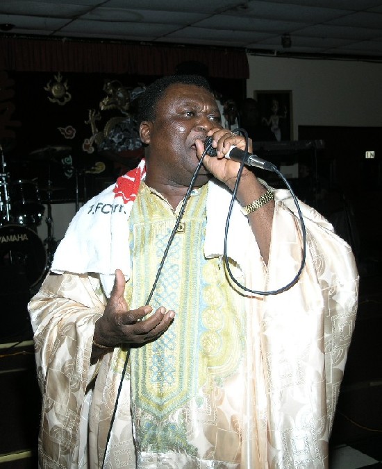 ABC aka A B Crentsil sings “adwoa ei, adwoa ei”.