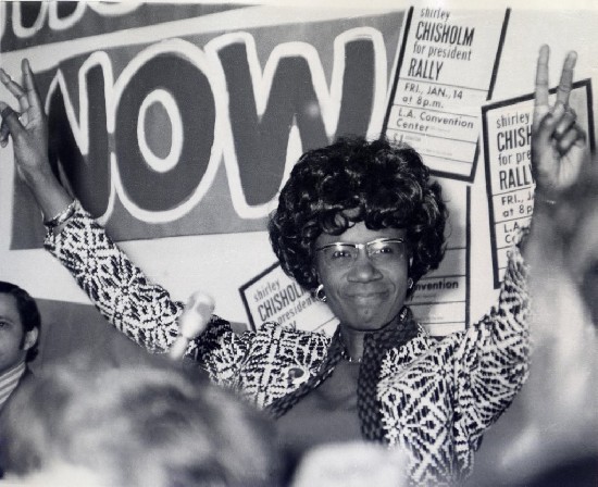 FOOTNOTE: New Yorker Shirley Chisholm (1924-2005), a Democrat, was the first African-American to ran for president in 1972.