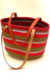 African hand-woven bags for ladies in vogue