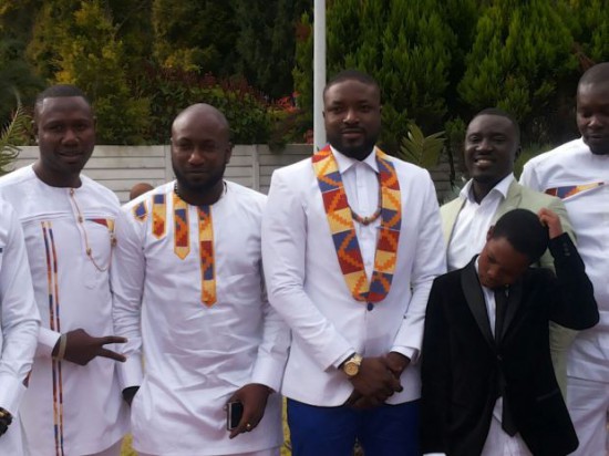 Elikem looking good with some friends and family