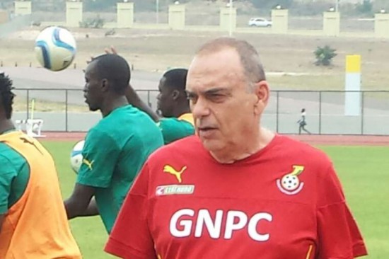 Ghana Coach Avram Grant