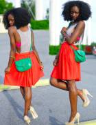 Colour blocking; a perfect touch for stylish women