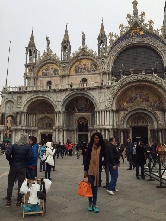 Yvonne Nelson's birthday celebration in Italy