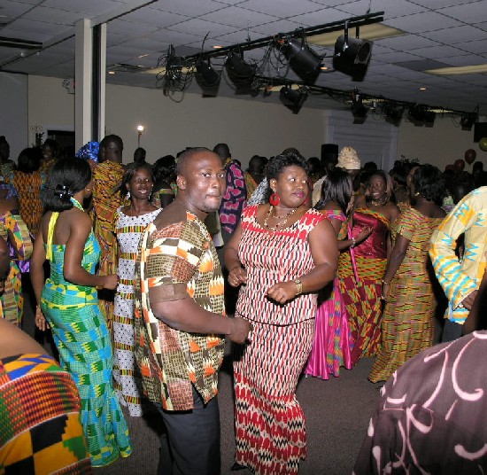 Guests on the dance floor