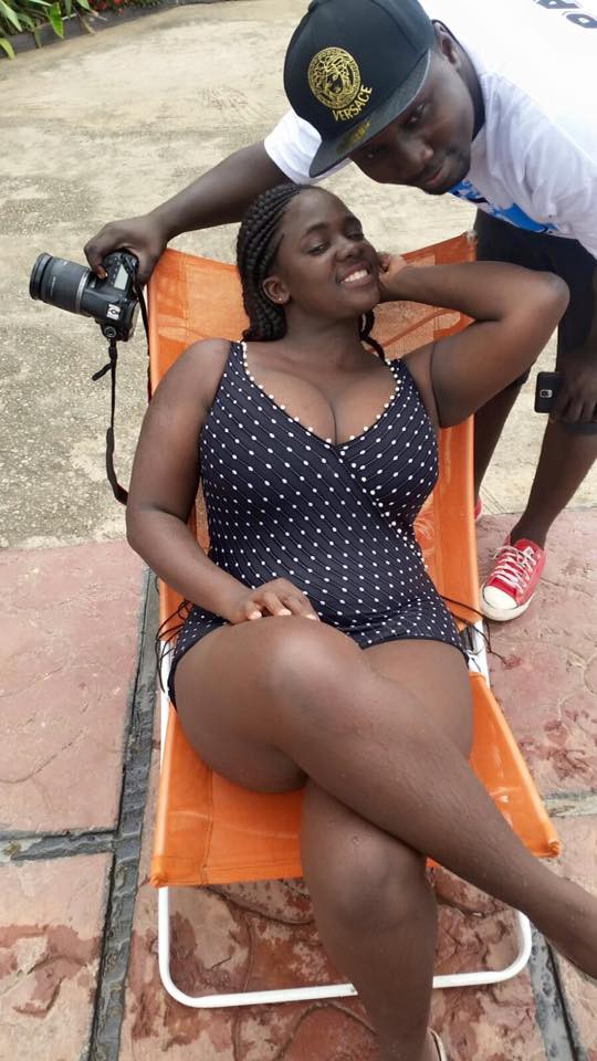 Tracey Boakye shows off 'body and boobs'