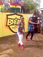 JUDGE: Stonebwoy’s sneakers for “Pull Up” Remix video shoot