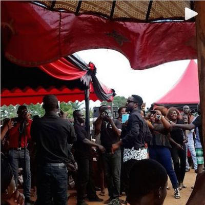 Photos: Akufo-Addo, Sarkodie, Becca, KOD others at Kwabena Kwabena's father's Funeral