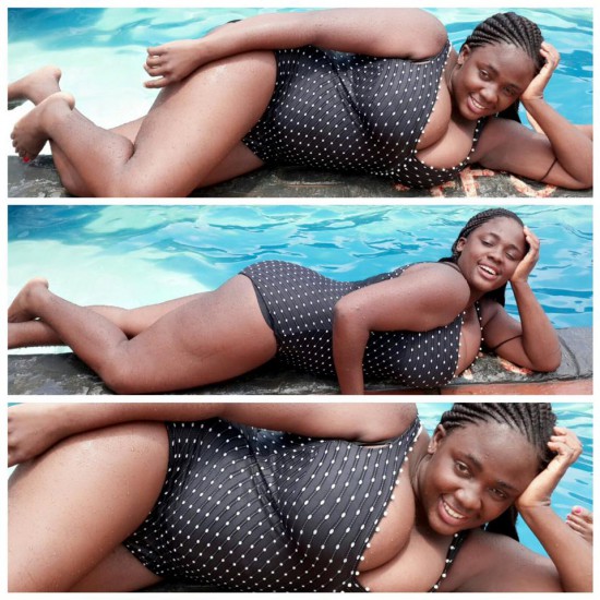 Tracey Boakye shows off 'body and boobs'