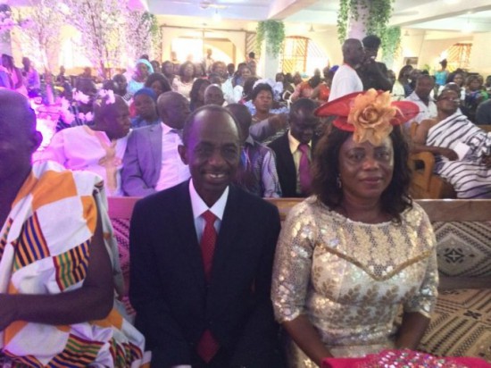 Mr and Mrs Asiedu Nketia