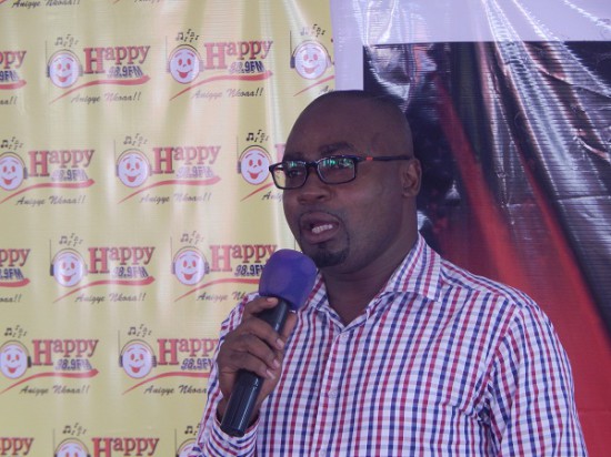 General Manager of Happy 98.9FM, Mr. Emmanuel Akromah