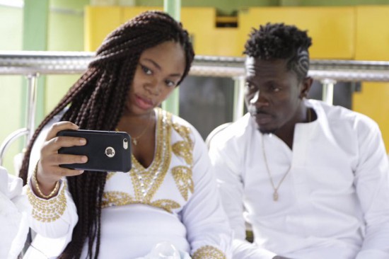 Shatta Wale and baby mommy