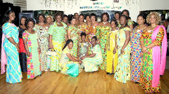 The ladies of Carpenter Avenue pose