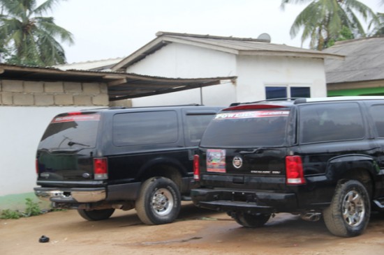 Nana Kwaku Bonsam's cars