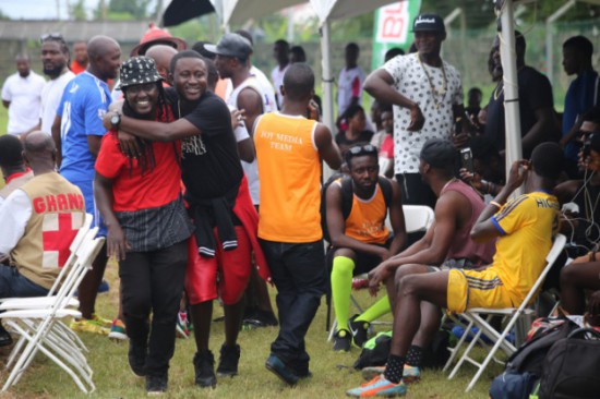 Stonebwoy's Bhim Nation wins Celebrity Soccer Tournament