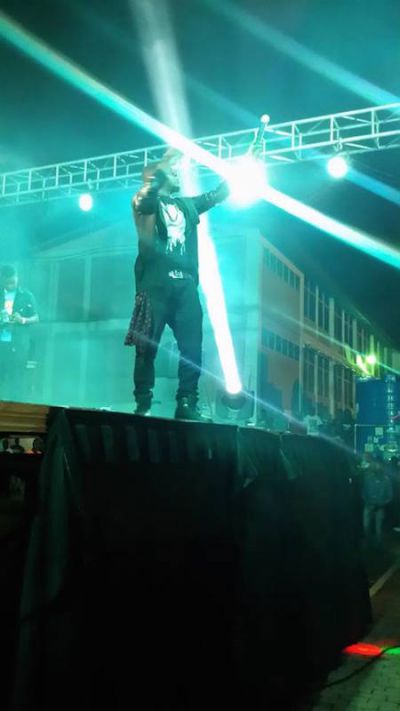 Guru defies heavy downpour, thrills fans at KNUST