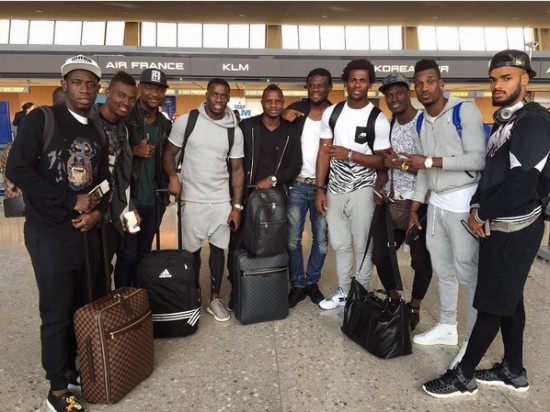 Black Stars players depart Washington