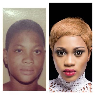 Photo: See Eazzy in her teenage, do you see any changes?