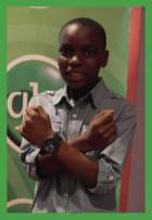 Photos: 12 year old Emmanuel Mensah becomes Glo Ambassador?