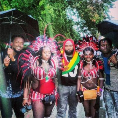 PHOTOS: Fans mob Samini on the streets of London