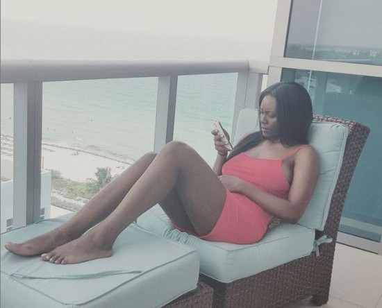 Tracy, Sarkodie's girl friend