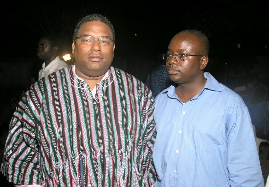 Mr. Patrick Younge, EVP and General Manager of the Travel Channels (left and in fugu) pose with Mr. Akwasi Agyeman, Director, Business Development, Global Media Alliance