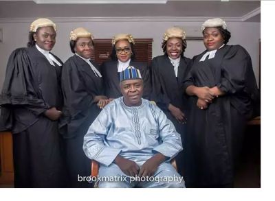 Meet the Nigerian family who has five daughters, all lawyers