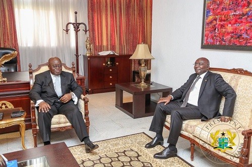 President Akufo-Addo and Vice-President Dr. Mahamudu Bawumia