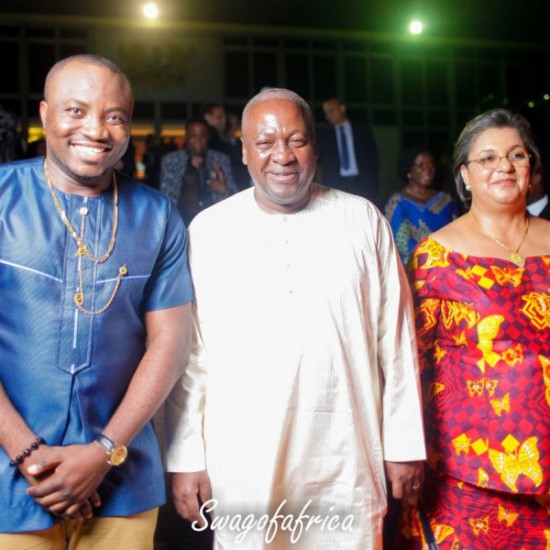 DKB, Mahama and Hannah Tetteh