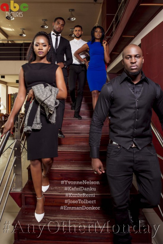 Kafui Danku, Emman Donkor, Yvonne Nelson, Kunle Remi and Jose Tolbert