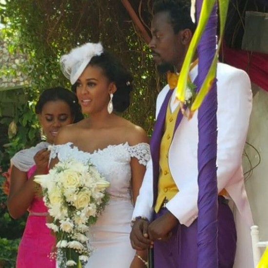 Kwaw Kese and his wife Doris Kyei Baffour