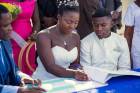 Actresss Mavis Ntiamoah marries DJ Baron