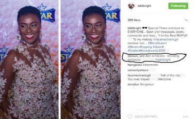 We trended - Akosua Vee on Bibi Bright's 'no pantie' outfit