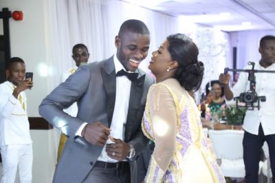 Jonathan Mensah dumps bachelorhood; marries girlfriend Kafui Tinglafo
