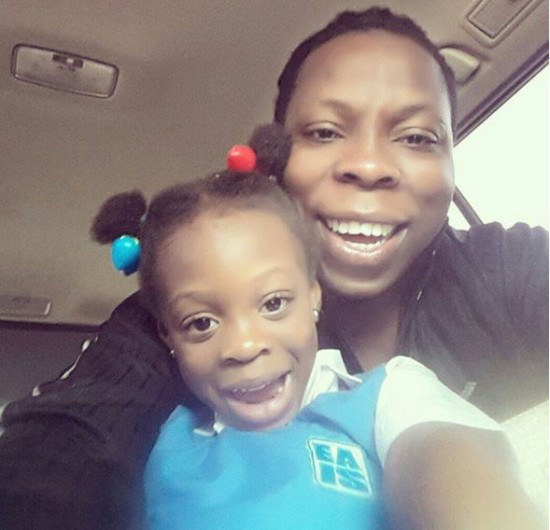 Edem and his daughter