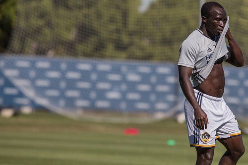 Boateng at training