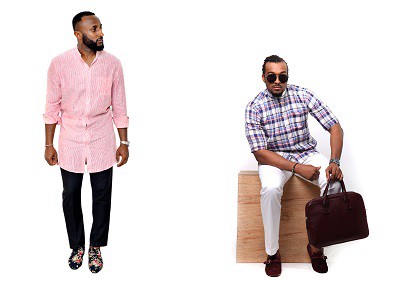 Timi Dakolo and Bryan Okwara Star in OUCH ‘My Way’ collection lookbook