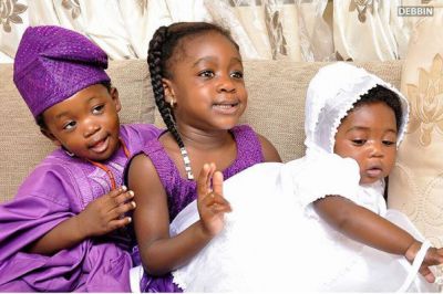 Nollywood's Mercy Johnson shares lovely family photos