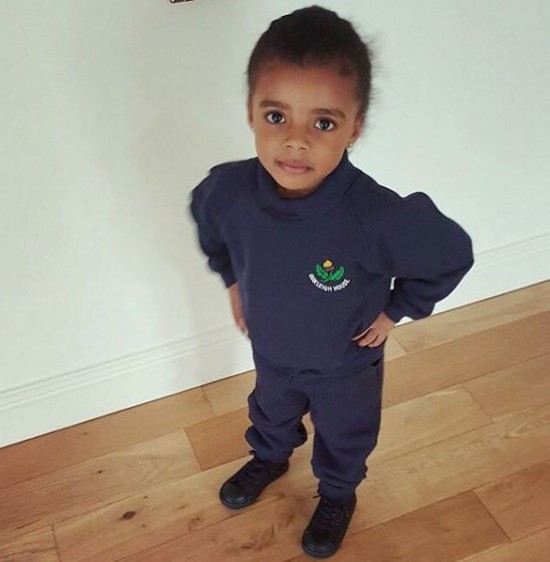 Dede Ayew's daughter