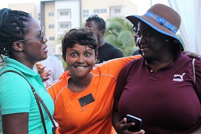 McBrown, Jessica saves Ghana  at female celebrity soccer Fiesta