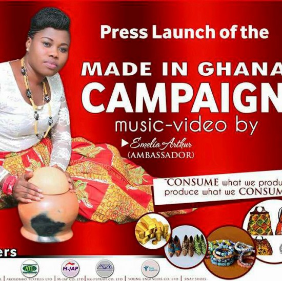 Made in Ghana Campaign Ambassador, Emelia Arthur