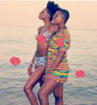 Ahuofe Patri poses with Vica Michaels for new photoshoot in Italy